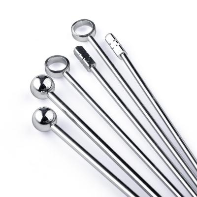 China Viable Professional Stainless Steel Fruit Fork Fruit Skewer Barware Maker Lime Bar KTV Small Part for sale