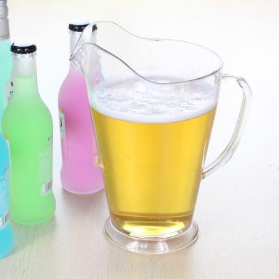 China Viable 1L 1.5 L 2 L Plastic Water Jug Ice Beer Pitcher Jug for sale