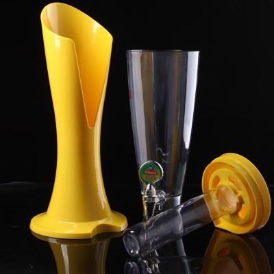 China 1.5L2L3L Craft 1.5L2L3L Light Bar Beer Barrel Viable Barrel Cola Beer Barrel European Style Wine Bubbler for sale