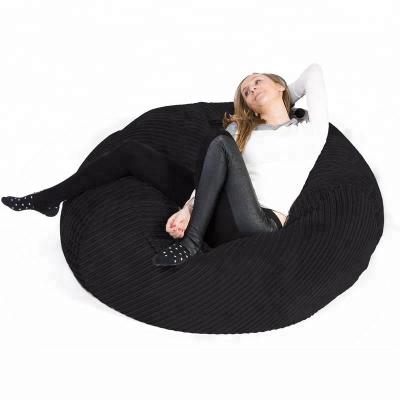 China Comfortable Giant Soft Foam Bean Bag Chair Visi Bag, Large Soft Bean Bag Chair Bed, Classic Bean Bag Lounge for sale