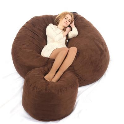 China Soft Microsuede Cover with Shredded Foam Filling Large Foam Bean Bag Chair from Visi Lifestyle Factory for sale