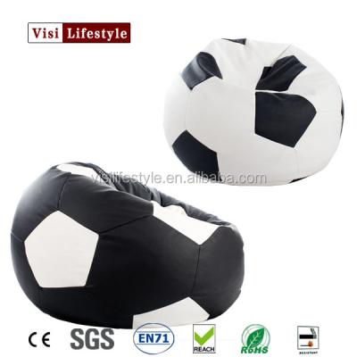 China Fashion Football Shape Bean Bag Chair, Ball Bean Bag Chair, Polyester Bean Bag Chair for sale