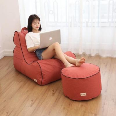 China Modern Bean Bag Living Room Furniture Sofa Set Bean Bag Lounge Chair for sale