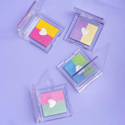 China Cruelty Free Duochrome Eyeshadow With Highlight For All Skin Types for sale