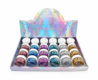 China Customization Shimmering Look Glitter Body Gel Cosmetic Face Glitter 20ml for sale