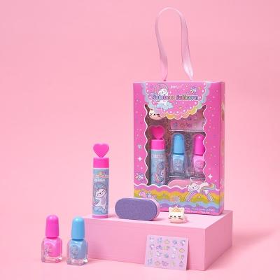 China Colorful Justgirl Makeup Kit Of Kids Set For Beautiful Imaginative Play for sale