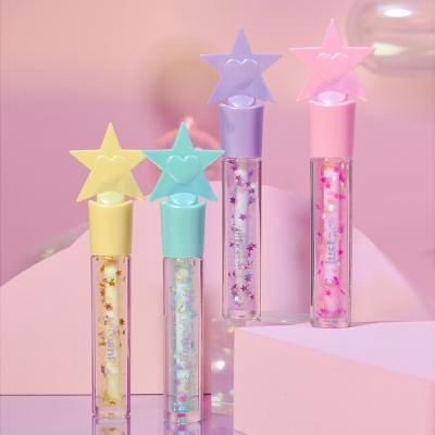 China Fruity And Floral Shimmer Lip Gloss With Non Toxic Formula Glitter Lip Gloss For Kids for sale