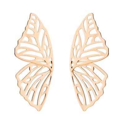 China 2021 Wholesale High Quality Female Design Alloy Earrings Cute Butterfly Earrings Fashion Alloy Earrings New for sale