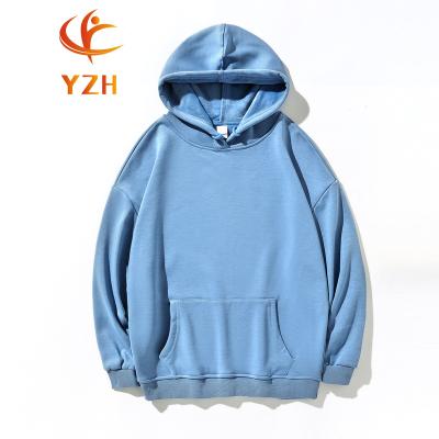 China High Quality Custom Color Oversized Hoodie Anti-wrinkle Lovers Plain Thick Sweater for sale