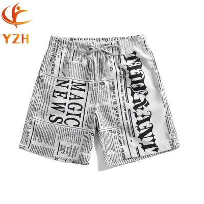 China OEM Anti-UV New All Over Print Swimwear Beach Shorts 2019 Custom Print Swim Trunks Men Swim Shorts for sale