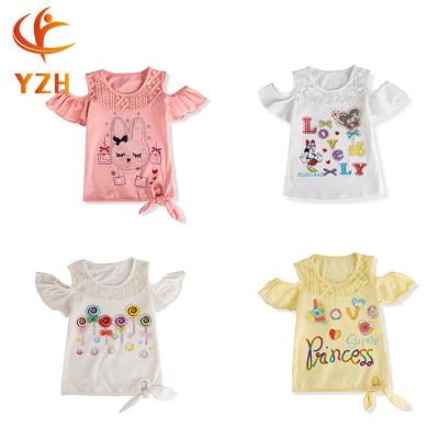 China OEM ODM Cotton Kids Clothing Print Sustainable Blouse Printed Shirts Kids Girls Shirt for sale