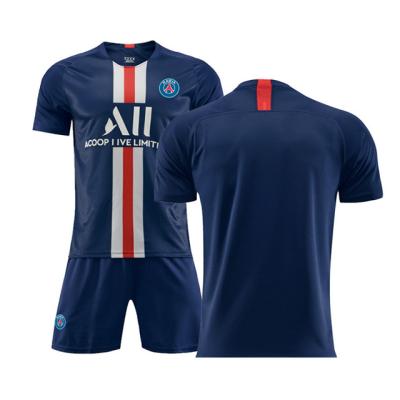 China sets 20-21 Paris FC FRANCE soccer jerseys in stock football wear wholesale for men full set for sale