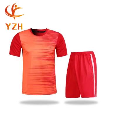 China Sets wholesale football training uniforms football shirt manufacturer cheap custom football jersey for sale