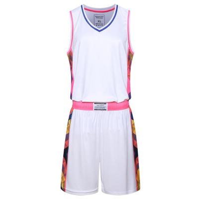 China China ODM Antibacterial Wholesale Sportswear Youth Used Custom Basketball Uniforms Mens Basketball Tank Tops for sale