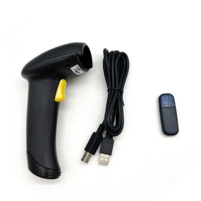 China Excellent long term decoding OEM terimal handheld wireless barcode scanner 2.4g position wireless system reader barcode qr code scanner for sale