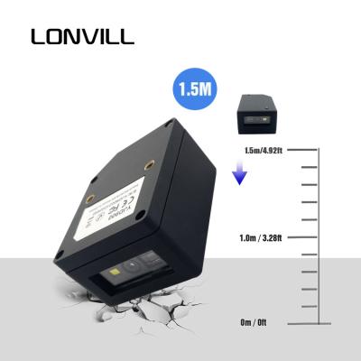 China Customized waterproof barcode scanner 2d fixed mount wireless barcode reader for sale passport size for sale