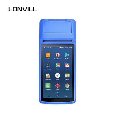 China SDK OEM All In One NFC Cash Card POS Machine Android Handheld POS Terminal With Printer for sale