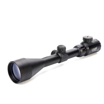 China New design waterproof 3-9x50EG optical green red hunting sight. Powerful Sight Gun Tactical Rifle Scope for sale