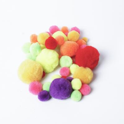 China China CN2036-0560 Crafts Supplies 300PC POM POMS Kids Craft DIY Kit NEON for sale