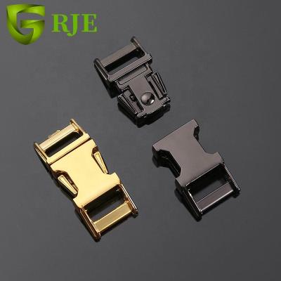 China Metal bag buckle use for bag 10mm lock metal bag buckle, metal adjustable buckle for bag accessories for sale