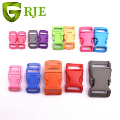 China Custom Buckle 8mm 10mm 13mm 15mm Plastic Strap Bags Pet Backpack Belt Accessories Adjustable Buckle for sale