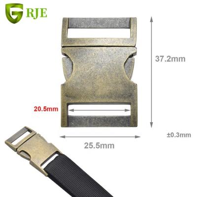 China Metal Buckle For Backpack Use For Bag Metal Quick Release Buckle Wholesale Metal Buckle For Backpack for sale