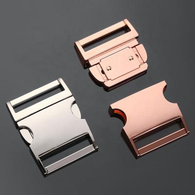 China Quick Release Buckle Metal Use For Bag Factory Price Side Release Metal Buckle Quick Release Buckle Metal Buckle for sale