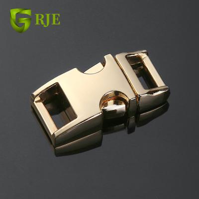 China Quick release metal buckle use for bag 10mm quick release metal side buckle for paracord bracelet for sale