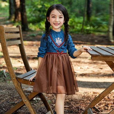 China Anti-Static Online Shopping China Designs Latest Fashion Pakistani Girls Dresses Children Long Princess Dresses From China for sale