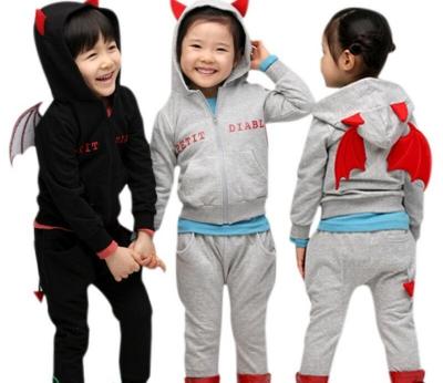 China 100% Cotton Kids Devil Boy Harem Pants Suit Costume Small for sale