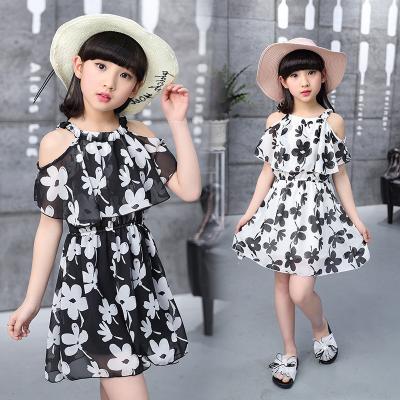 China New Girls Clothing Kids Cotton Anti-Static Premium Dresses Design Dress for sale