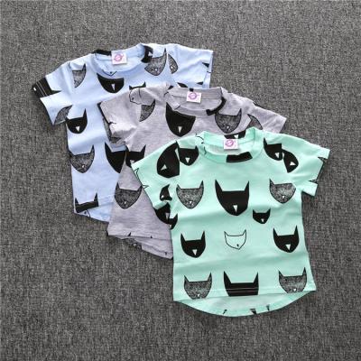 China 2017 Summer Kids Clothes Anti-pilling T-shirt For Boys Made In Korea for sale