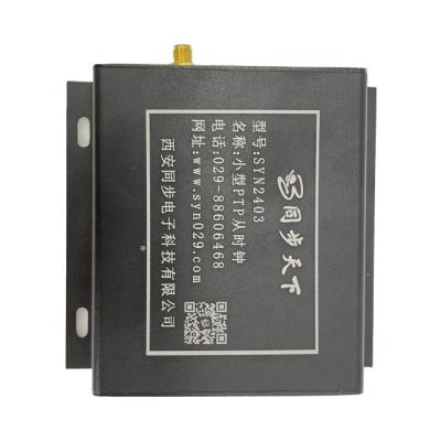 China 1PPS PTP Miniature Clock slave time reference signal, IEEE1588 clock, PTP timing device for sale