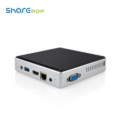 China Quad Core Four Wire 2G RAM 32G SSD Z8350 Mini PC Linux Embedded Computer For Home Office for sale