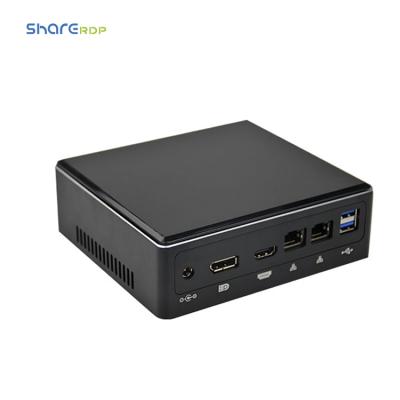 China Dual LAN Industrial PC Computer Gaming Intel Core i7 10510U nuc Desktop Mini Desktop PC with 2*RJ45 Type-C DP HD WIFI USB SD for sale