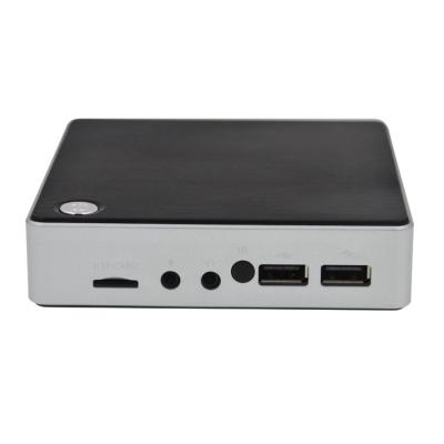 China Fanless Mini PC Embeddd 2G RAM 3G Mini SSD Fanless PC for sale