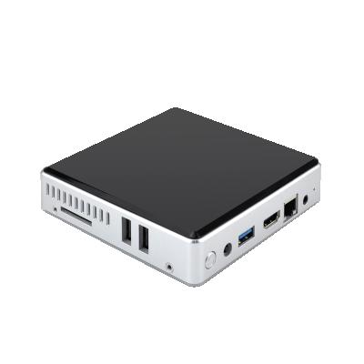 China ODM OEM ODM system desktop fanless super fanless linux window mini kids family computer mini desktop unit host Linux for sale