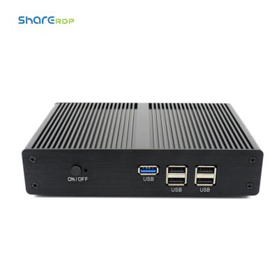 China industrial fanless industrial pc 12v quad core mini nuc with low power consumption celeron n2940 for sale