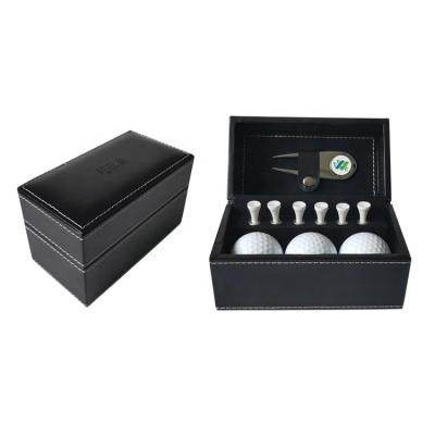 China Wooden Keepsake Golf Gift Set , Executive Golf Gift Set Custom Golf Accessory for sale