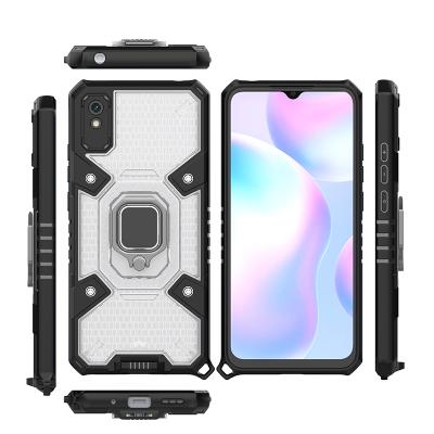 China Anti-drop for redmi 9 9C 9A NOTE10 PRO 5G XIAOMI Poco X3 GT 5G dropshipping custom back case 2 clear hybrid in 1 magnetic phone case for sale