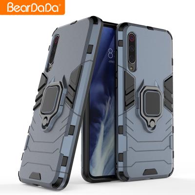 China Wholesale Anti-drop Armor Ring Holder Case For Xiaomi MI 9 Pro Cover Device Anti-drop tpu PC Mobile Phone Anti-collision Shell for sale