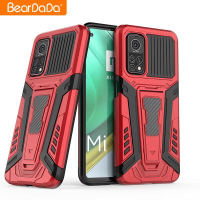 China Anti-drop for xiaomi 10T PRO tpu 2 in 1 cell phone case iphone samsung shockproof silicone case for cellphones custom logo phone cover for sale