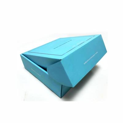 China Recycled Materials Corrugated Printed Gold Foil Aircraft Box Napkin Square Tissue Cosmetic Mailing Mailbox for sale