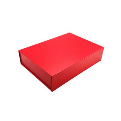 China Custom Recycled Materials Book Shape Packaging Box Rigid Cardboard Magnetic Logo Packaging Box For Gift for sale