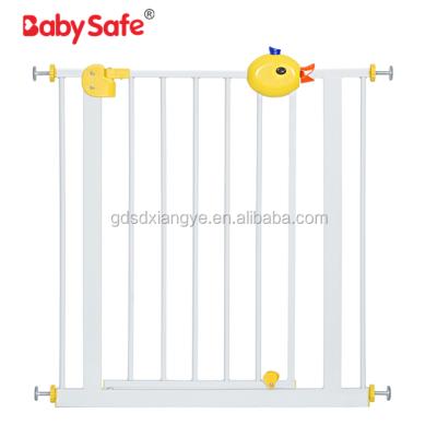 China Viable Automatic Narrow Baby Gate Child Stairs Safety Gate Wholesale Dog Pet Gate for sale