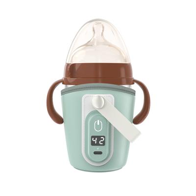 China Free Portable Waterproof PVC USB Warmer Baby Milk Bottle Green Orange Warmer for sale