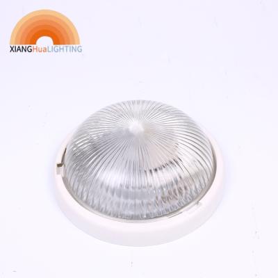 China Residential Bulkhead Lamp 60w Plastic Round Ceiling Lamp for sale