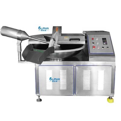 China Automatique ; labor saving; High Efficiency Automatic Meat Cutting Blender Stainless Steel Meat Bowl Cutter for sale