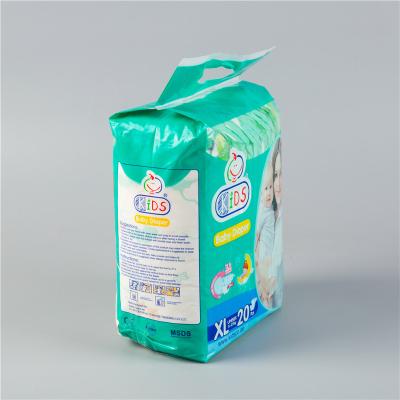 China Pamper Like Plain Weave Disposable Cloth And Non- Woven High Quality Baby Diapers for sale