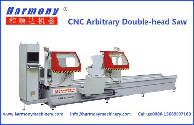 China Aluminum Door and Window CNC Arbitrary Double-head Cutting Saw for sale